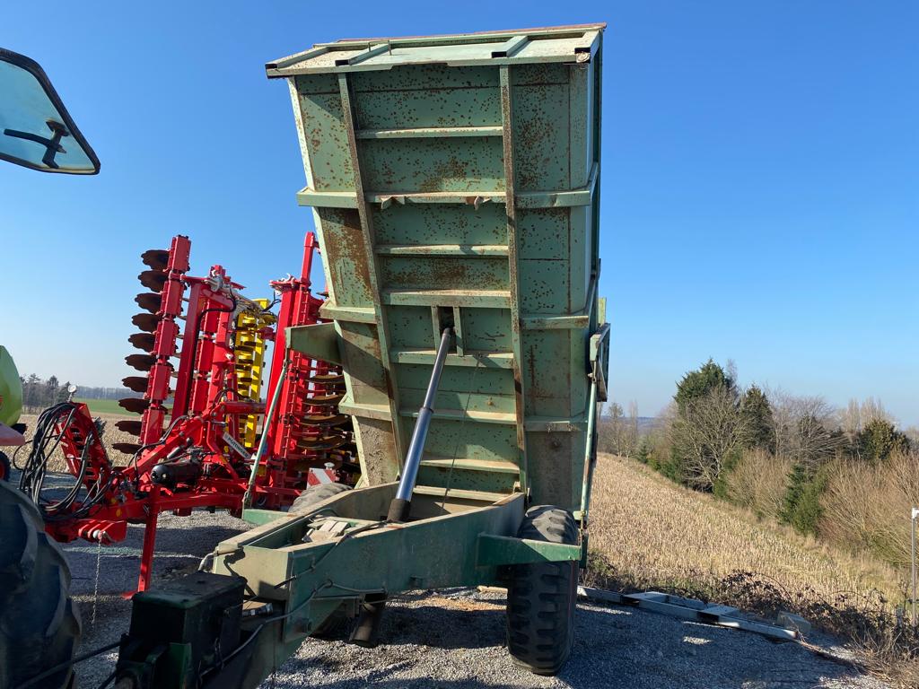 Benne simple essieu - Danneels SBA Ecaussinnes