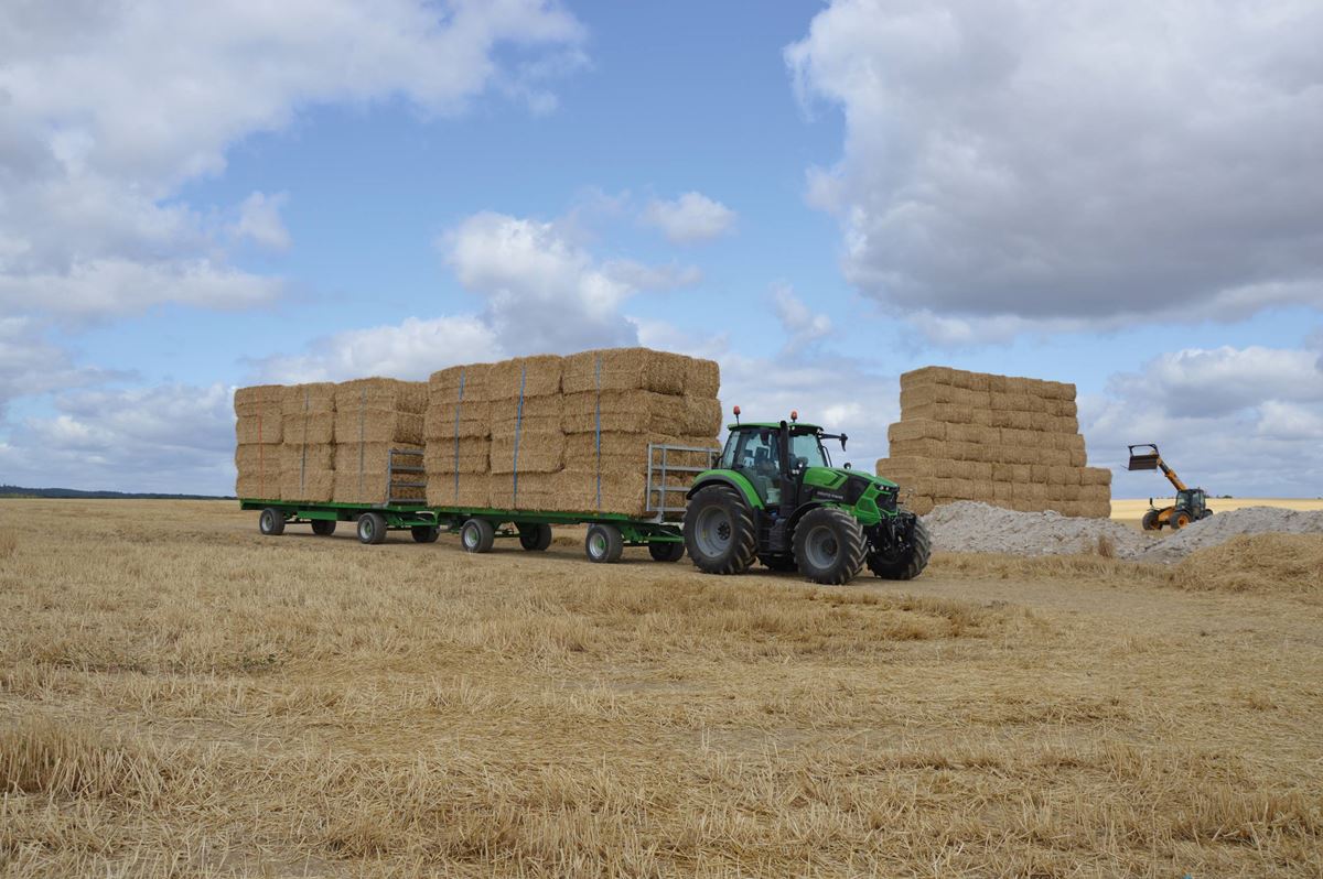 Plateau 4 roues 9.60m